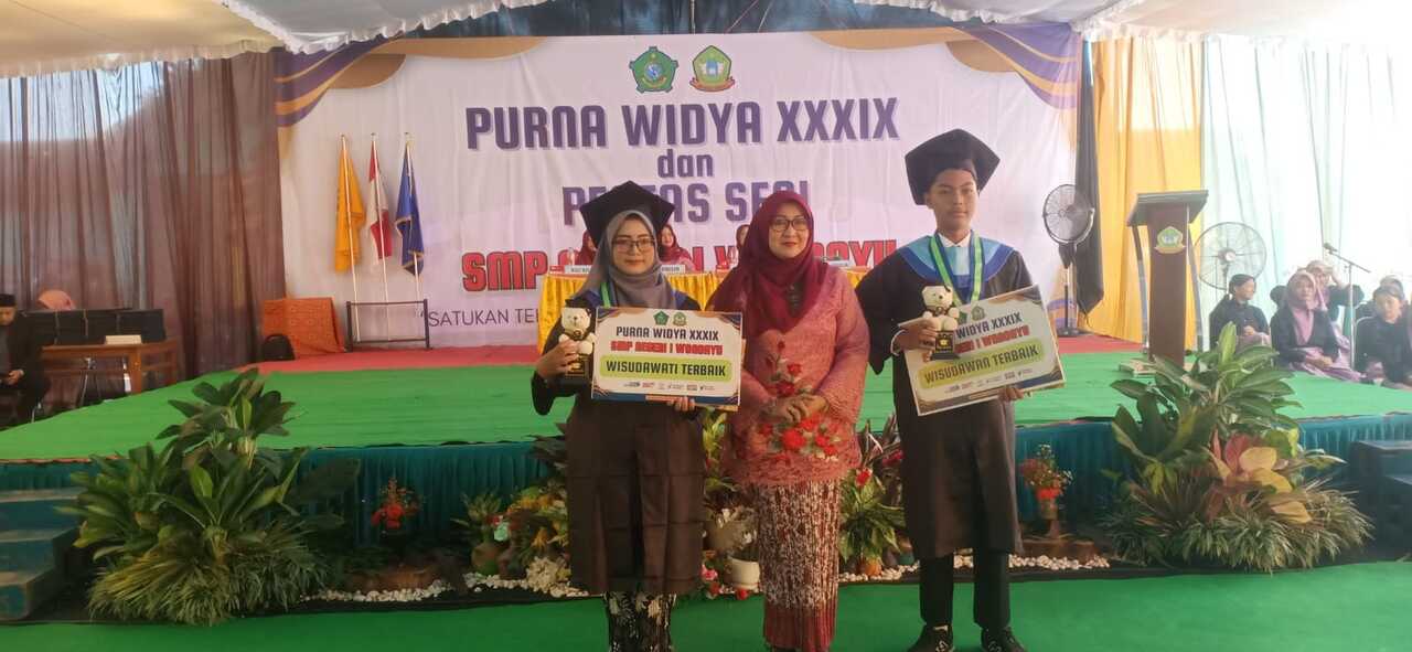 Purnawiyata SMP Negeri 1 Wonoayu Angkatan ke XXXIX, Berbahagia Lulus 100 Persen