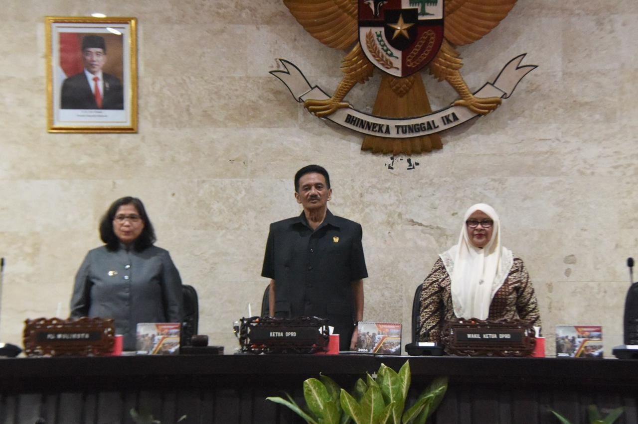 Pj Wali Kota Kediri Sampaikan Pertanggungjawaban APBD Kota Kediri TA 2023 di Hadapan Anggota DPRD