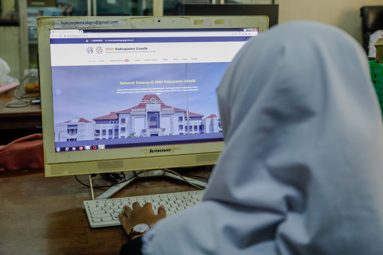 JDIH Gresik Jadi yang Pertama Gunakan Teknologi AI di Indonesia