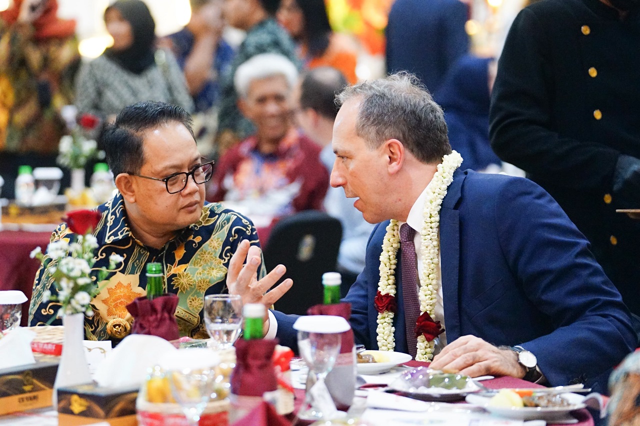 Welcome Dinner JWG Indonesia-Prancis, Pj Gubernur Adhy Kenalkan Keindahan Pariwisata Jatim