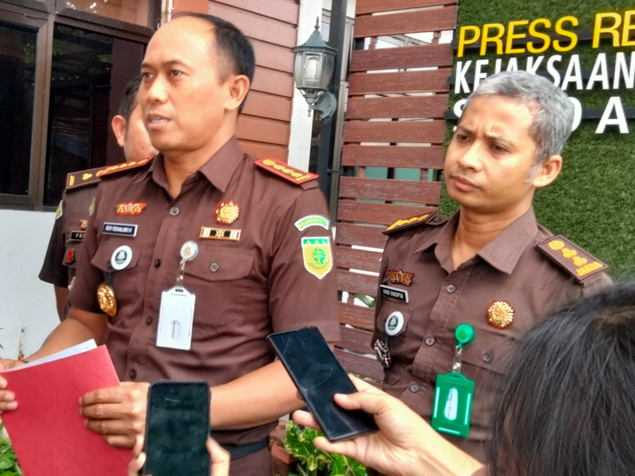 Peringati Hakordia, Kejari Sidoarjo Tahan 6 Tersangka Pelaku Korupsi