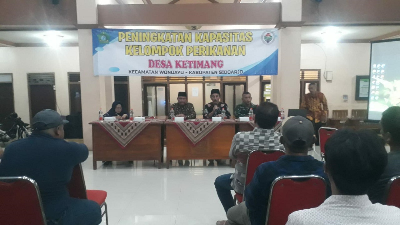 Peristiwa Tingkatkan Program Ketahanan Pangan, Pemdes Ketimang Gelar Pelatihan Budidaya Ikan