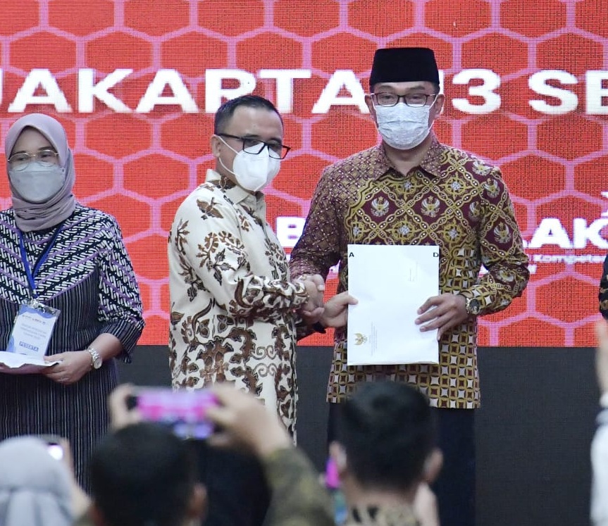 Gubernur Ridwan Kamil Hadiri Rakor Persiapan Pengadaan ASN Tahun 2022