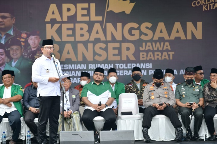Ridwan Kamil Apresiasi Kerja Sama dengan PWNU Jawa Barat Bangun Peradaban Jawa Barat