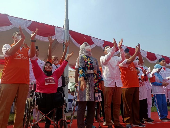 Dibuka Wali Kota Ning Ita, Pekan Paralympic 2022 Kota Mojokerto Jadi Pionir di Jatim