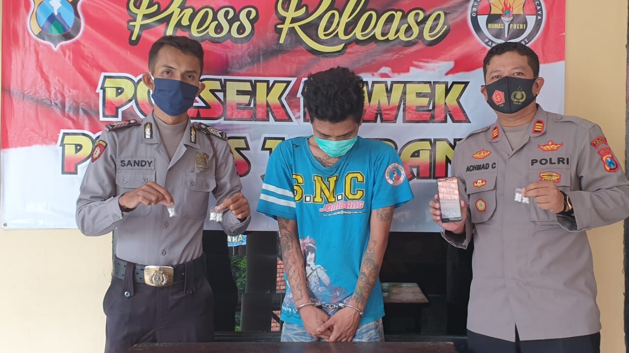 Edarkan Pil Dobel L, Tiga Lelaki di Jombang Diringkus Polisi