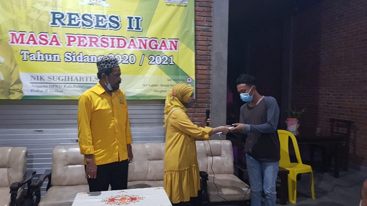  Nik Sugiharti Laksanakan Reses II dengan Anjal dan IPNU