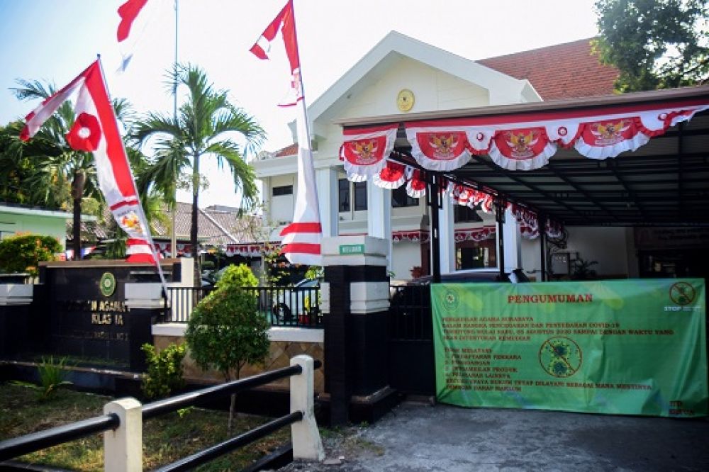 Layanan Pengadilan Agama Surabaya di Tutup Sementara