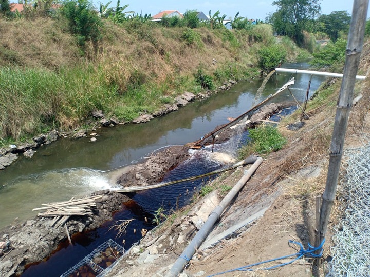 Limbah Cair PT Ambico dan Centram, Diduga Cemari Sungai Raos