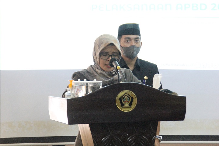 Rapat Paripurna DPRD Kabupaten Blitar, Bupati Sampaikan Pertanggungjawaban APBD TA 2021