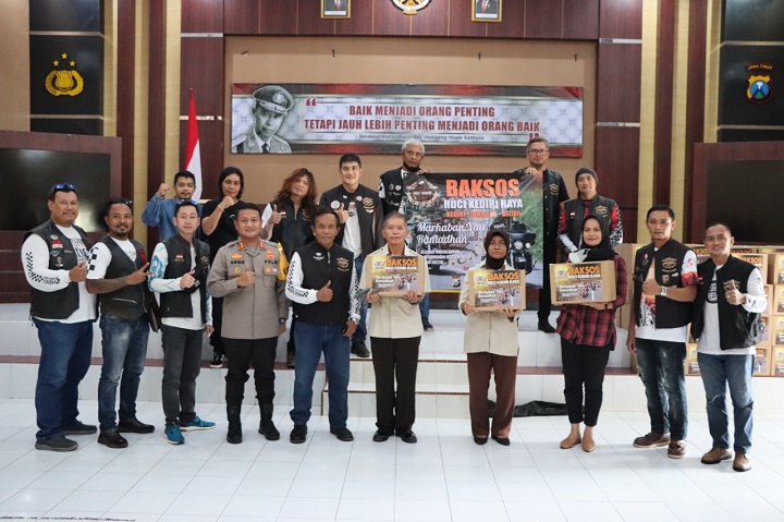 HDCI Kediri Raya Gelar Baksos di Jajaran TNI dan POLRI di Wilayah Blitar Raya