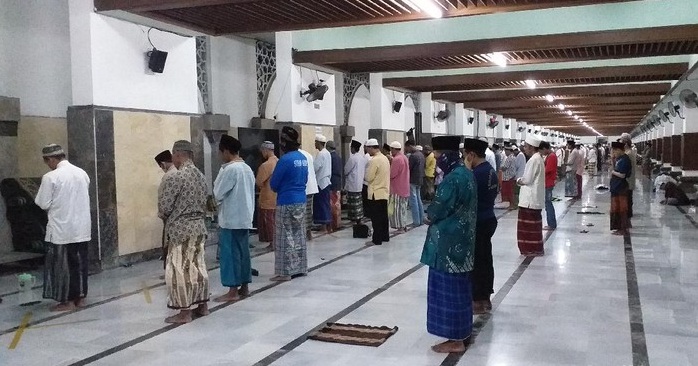 Masjid di Jatim Boleh Gelar Sholat Tarawih