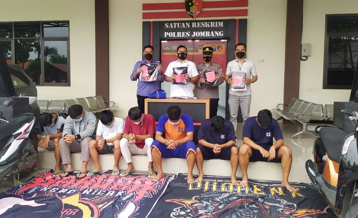 Keroyok Warga di Alun-alun Jombang, 7 Pesilat Diamankan Polisi