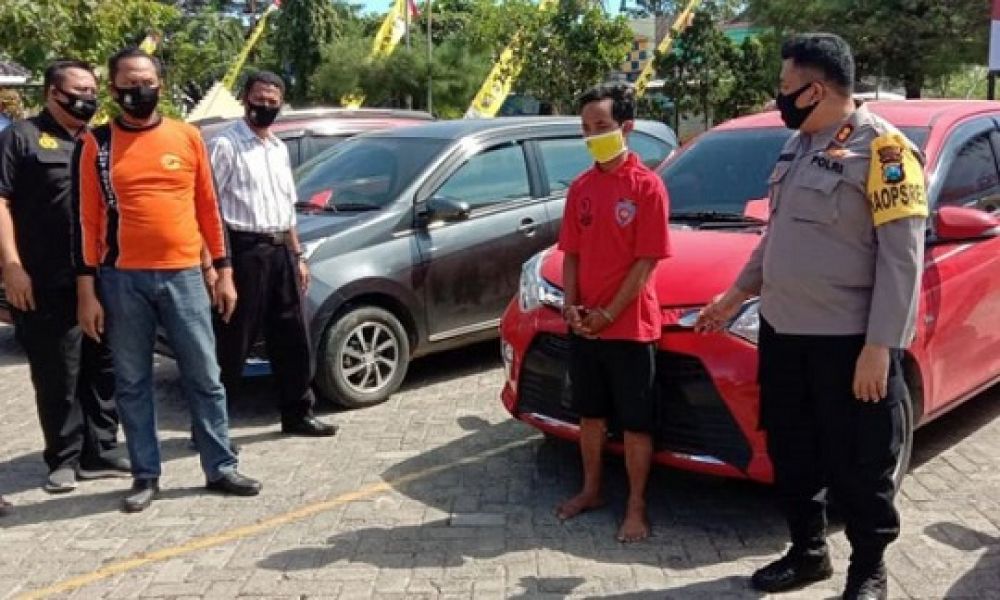 32 Mobil Rental Digadai, Pemuda Asal Sampang Diamankan