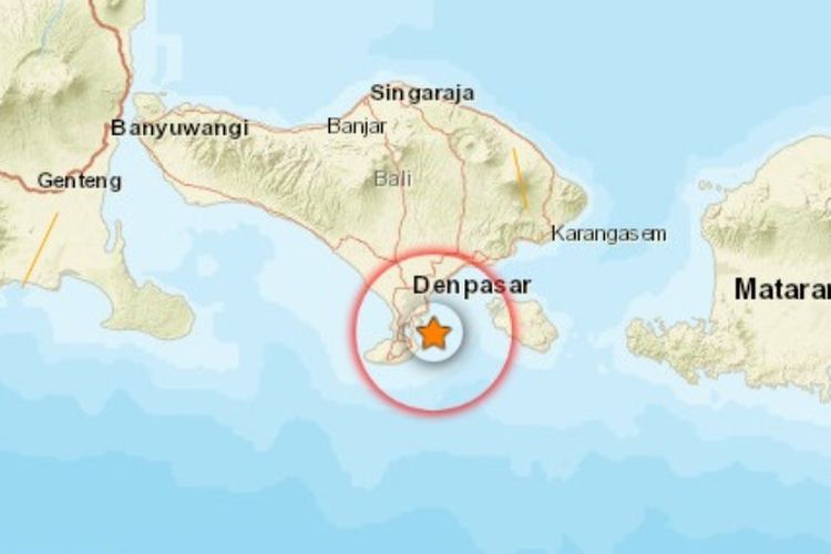 Hari Ini: BMKG Laporkan Bali Diguncang Gempa 4,4 Magnitudo