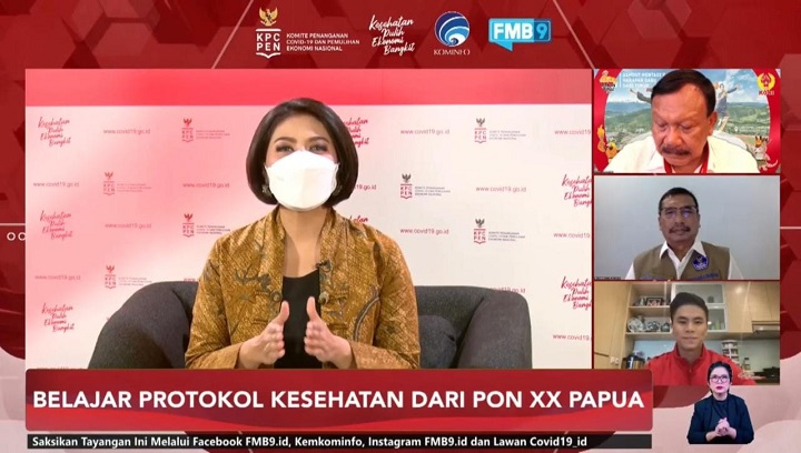 Kesiapan PON XX Papua Terapkan Protokol Kesehatan