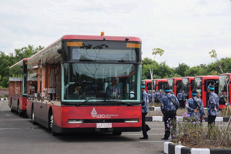 Dukung Mobilitas Delegasi KTT G20 Bali, Pemerintah Siapkan 30 Bus Listrik