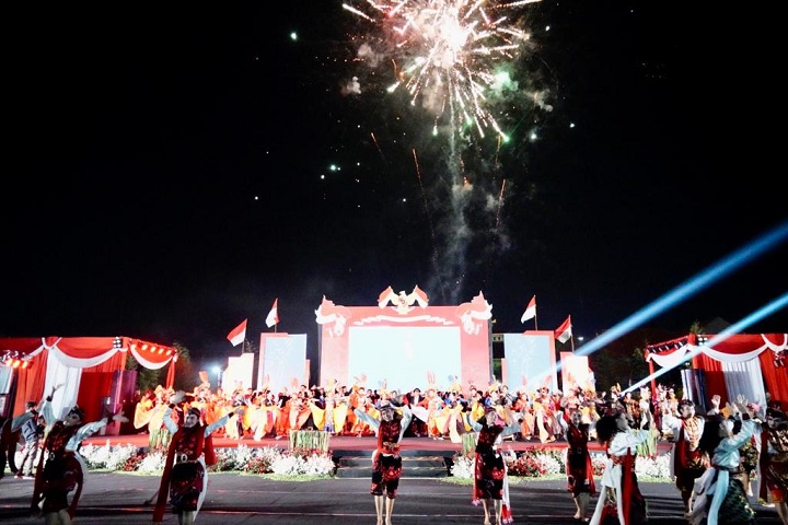 Mahardika Indonesia, Meriahnya Resepsi HUT ke-78 RI di Kota Mojokerto
