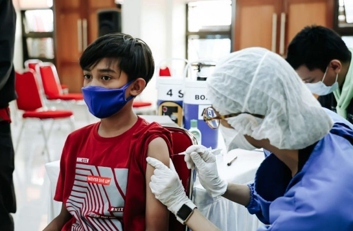 Kabupaten Ponorogo Belum Bisa Vaksinasi Anak usia 6-11 Tahun