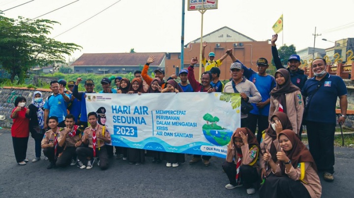 Sambut Hari Air Sedunia, DLH Kota Mojokerto Gulirkan Program Kali Bersih