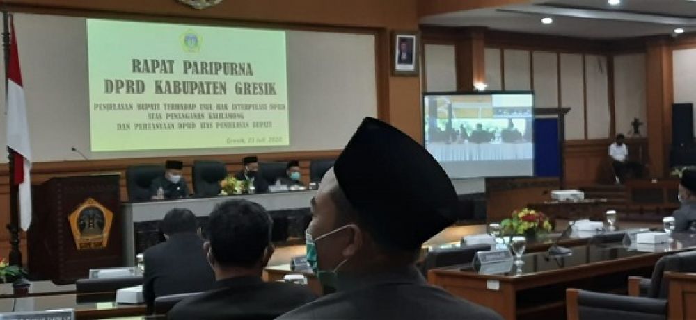 DPRD Gelar Rapat Paripurna Hak Interpelasi Penanganan Kali Lamong