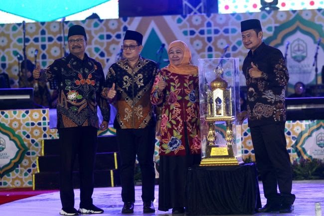 Meriahnya Penutupan MTQ XXX Jawa Timur, Kota Pasuruan Peringkat Empat Besar