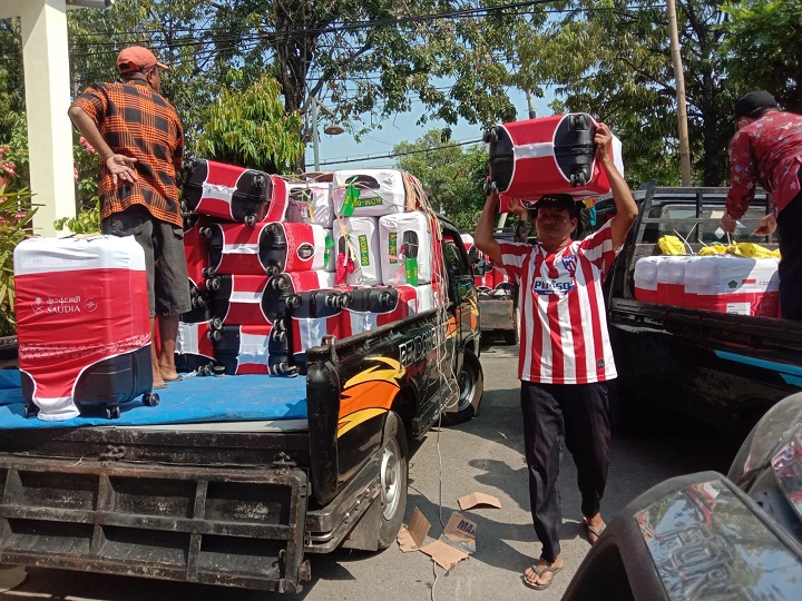 Ratusan Koper Milik CJH Tuban Bakal Diberangkatkan ke Surabaya