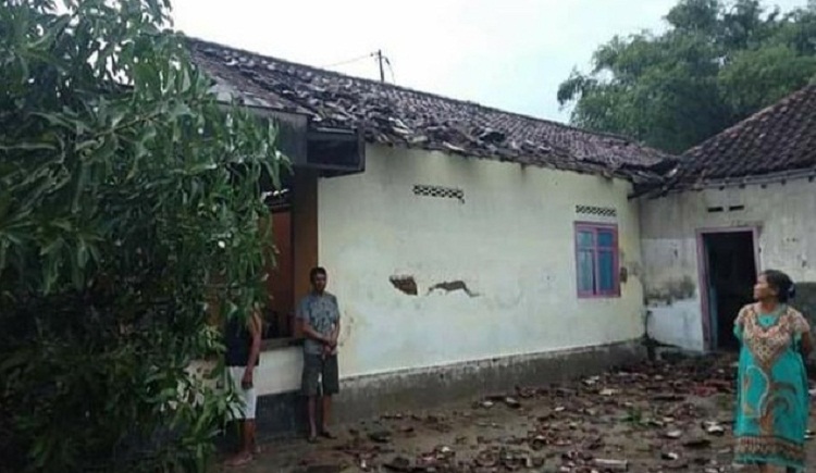Angin Kencang Rusak Rumah Warga di 3 Desa Kabupaten Jombang