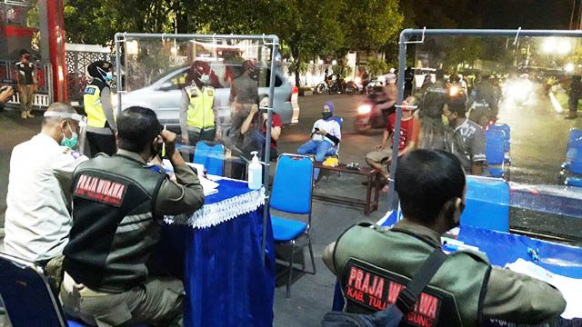 Rapid Tes Dadakan di Pasar Ngantru, 49 Orang Reaktif