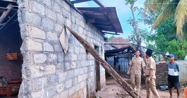 21 Rumah di Banyuwangi Rusak Akibat Angin Puting Beliung