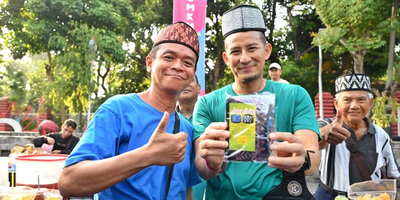 Kunjungi Surabaya, Sandiaga Uno Bantu Pasarkan Produk UMKM