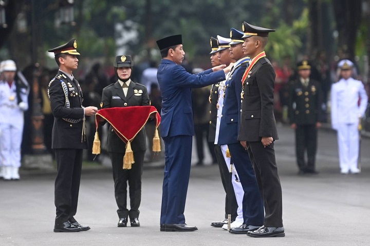 Pesan Presiden Jokowi Kepada 833 Calon Perwira Remaja TNI dan Polri: Junjung Tinggi Etika