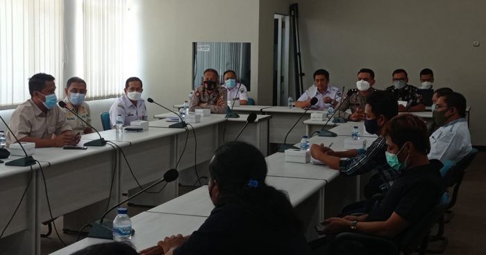 PKL Simpang Lima Gumul Audiensi di Kantor Pemkab Kediri