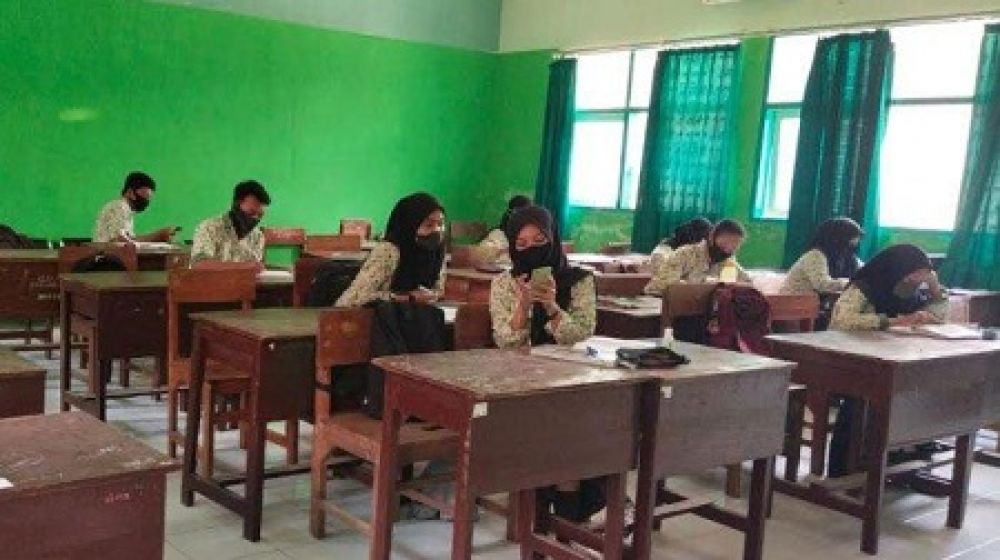Tak Kantongi Izin, Sekolah di Kota Kediri Nekat KBM Tatap Muka