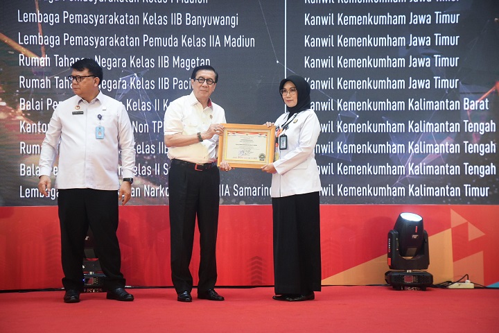Kemenkumham Jatim Borong Delapan Penghargaan Dalam Refleksi Akhir Tahun 2023