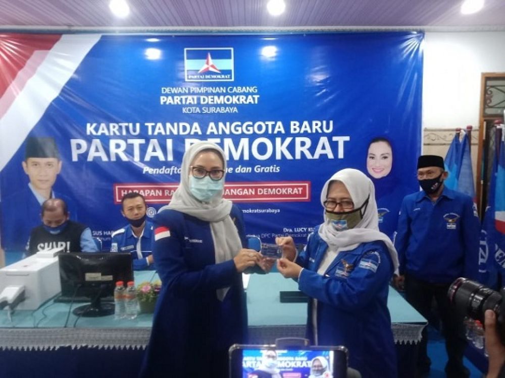 DPC Demokrat Surabaya Luncurkan KTAnisasi, Target 10 Ribu Anggota 