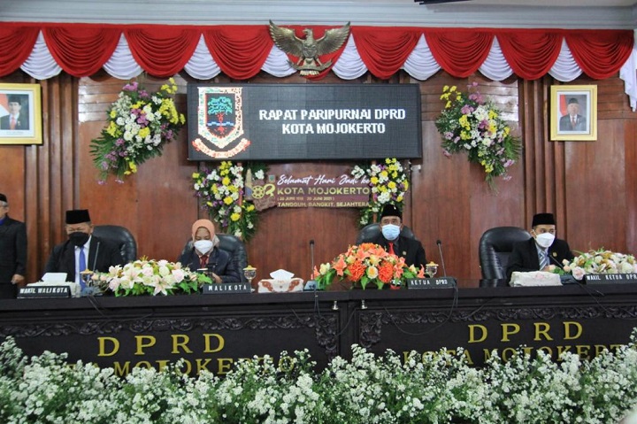 Dewan Gelar Paripurna Hari Jadi Kota Mojokerto ke-103