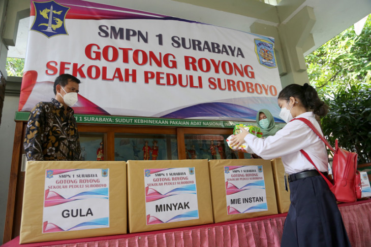 Pelajar SD di Surabaya Diharapkan Ikut Aksi Sosial Penanganan COVID-19