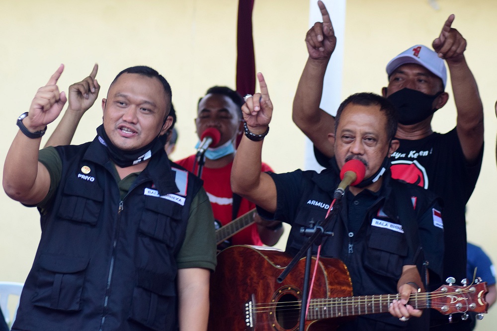 Relawan Bala Bhineka, Ingin Eri - Armuji Eratkan Persatuan Warga Surabaya