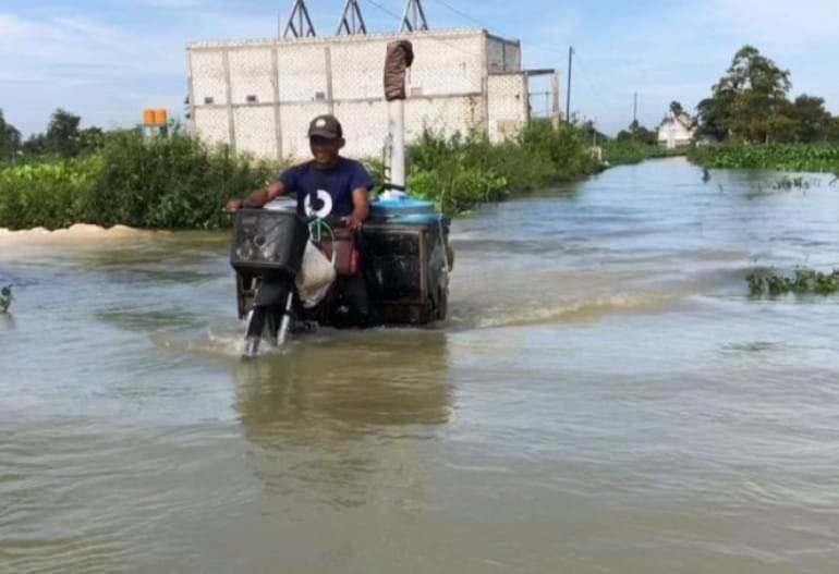 Gresik dan Lamongan Masih Dikepung Banjir