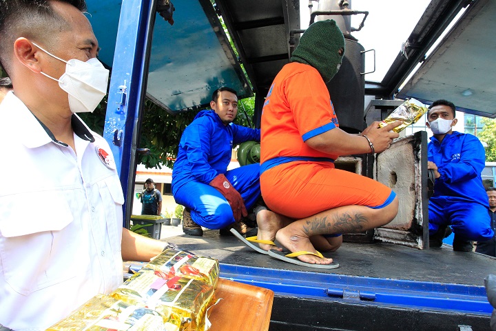 Sabu 35 Kg dan 11,5 Juta Pil Double L Diungkap Polres Tanjung Perak
