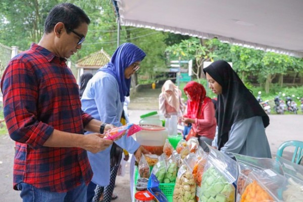 Geliatkan Ekonomi, Pemkot Kediri Helat Bazar Ramadhan Selomangleng