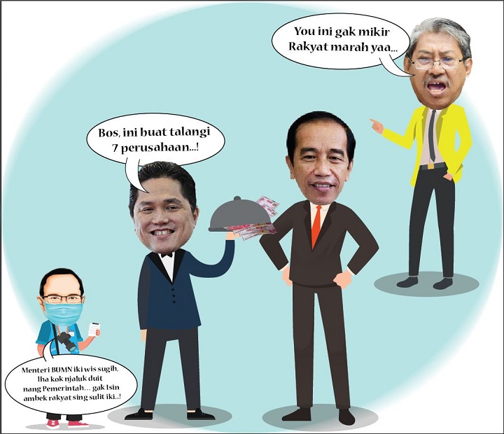 PKS Kritik Erick Thohir, yang Pinjam Uang Negara Rp72,44 Triliun