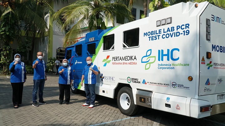 RS PHC Surabaya Luncurkan Pusat Rehabilitasi Medis dan Mobile Lab PCR