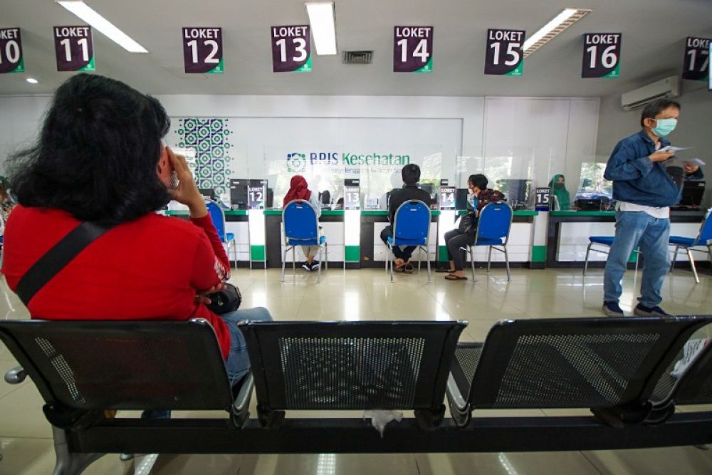 FOTO: BPJS Kesehatan Surabaya Terapkan Layanan Sesuai Protokol Kesehatan