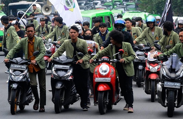 Surabaya Sepi Demo, Jakarta, Aceh, Jogja, Medan, Bogor dan Makasar tak Kendor