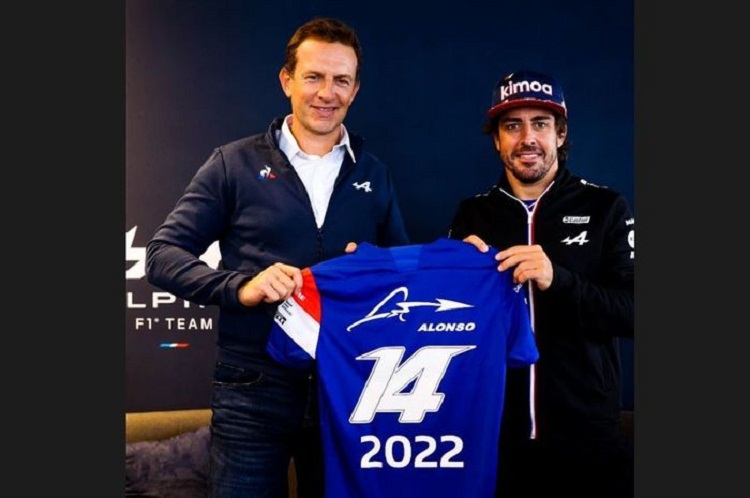 Fernando Alonso Perpanjang Kontrak di Usia 40 Tahun