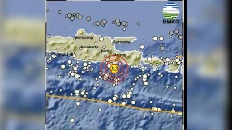 Malang Diguncang Gempa Bumi Magnitudo 3,3 Pagi Ini