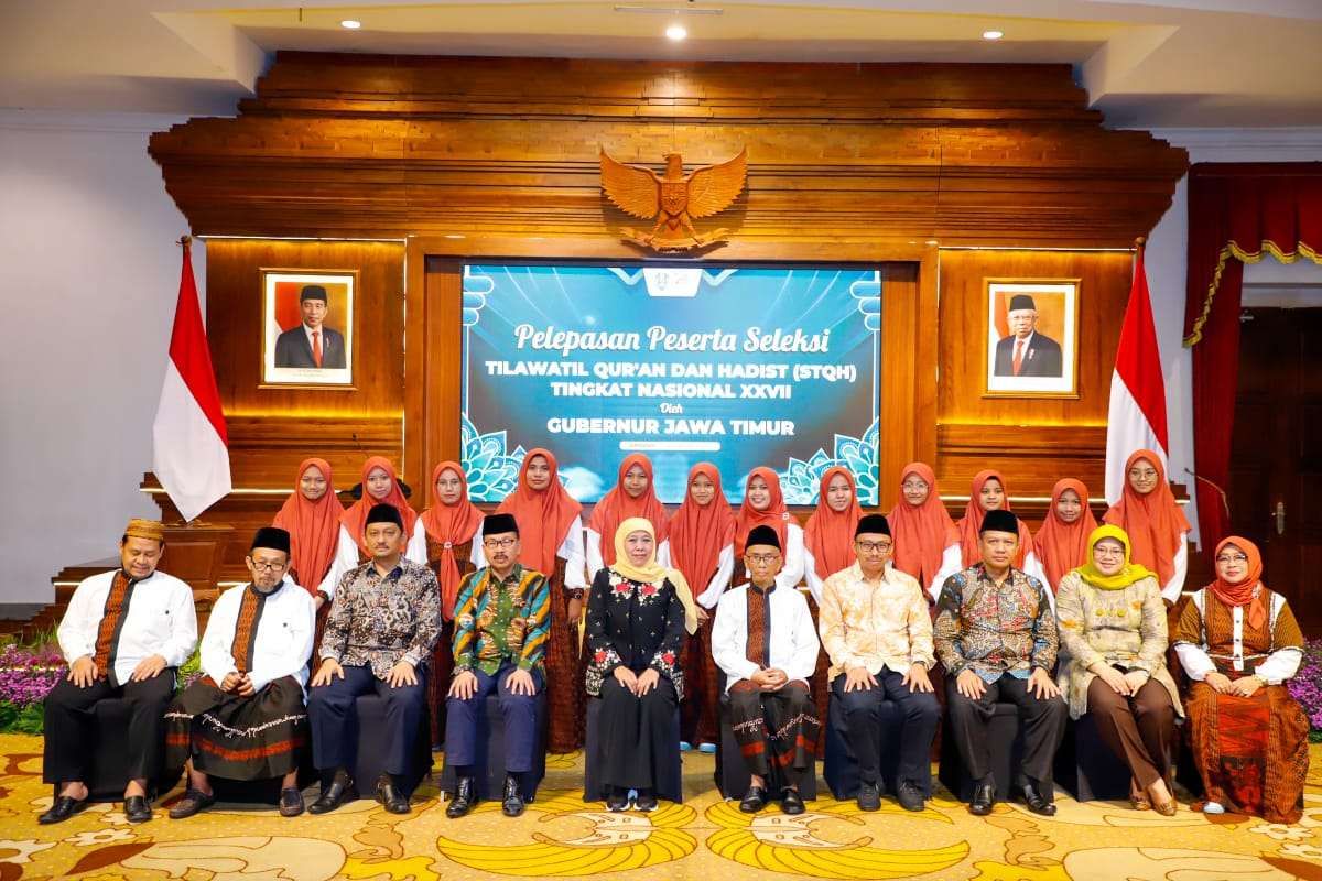 Kafilah Jawa Timur Raih Juara Umum dalam STQH Nasional XXVII di Jambi