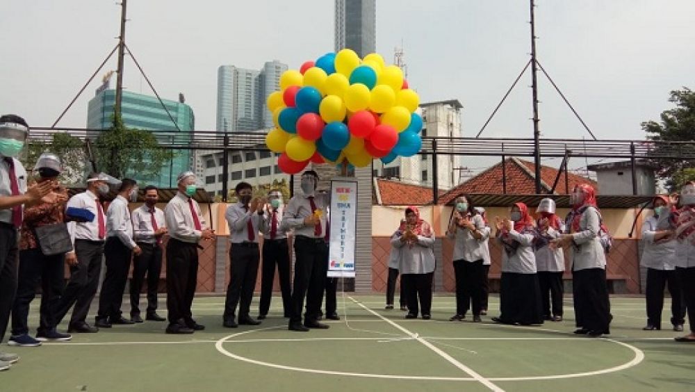 SMA Trimurti Ajak Siswa dan Karyawan Rayakan Harla Secara Daring